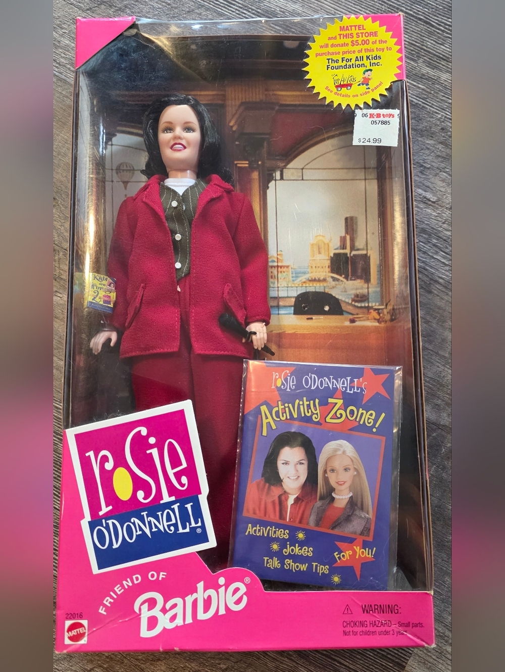 Mattel 1999 Rosie O'Donnell Barbie